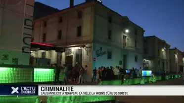 Lausanne reste la ville la moins sûre de Suisse