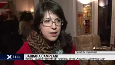 Les étudiants s&#039;opposent à un projet de loi sur l&#039;Université