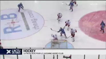 La fin du rêve pour le Lausanne Hockey Club