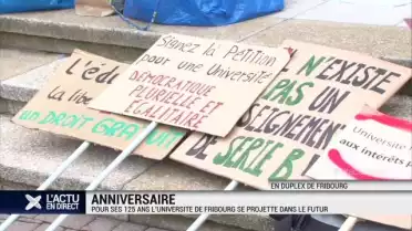 L&#039;Uni de Fribourg s&#039;intéresse au futur lors de ses 125 ans