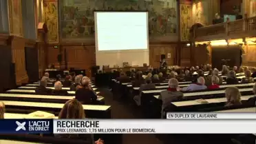 Deux recherches scientifiques récompensées à Lausanne