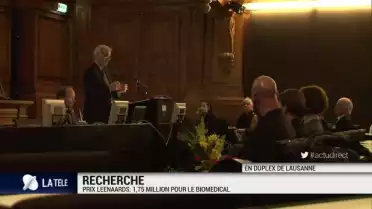 Deux recherches scientifiques récompensées à Lausanne
