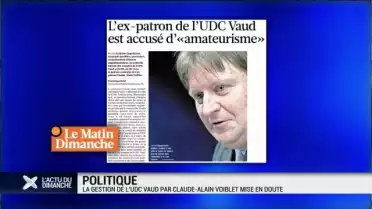 Contrôle interne à l&#039;UDC vaudoise