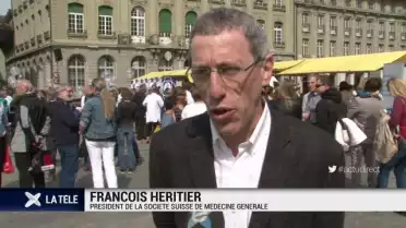 Les médecins manifestent en soutien des soins de base