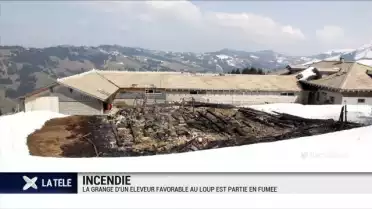 Série noire: incendie dans un alpage fribourgeois