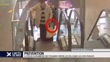 La police lausonnoise met en garde contre les vols