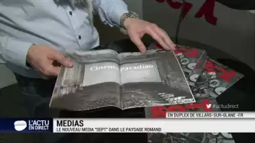 Lancement du nouveau média "Sept" ce vendredi à Fribourg