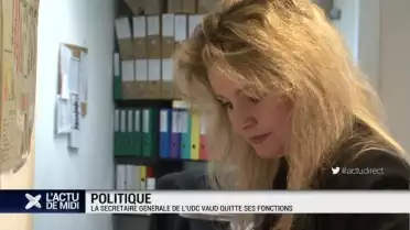 La secrétaire générale de l&#039;UDC Vaud quitte ses fonctions