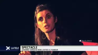 Sandrine Sarroche rend justice à l&#039;humour !