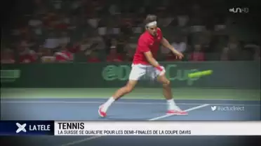 La Suisse jouera les demi-finales de la Coupe Davis