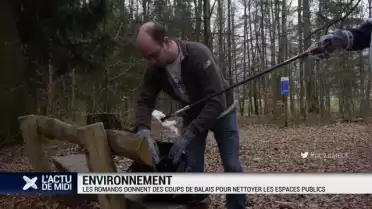 Opération coup de balai à Bulle: haro sur les déchets !