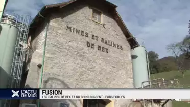 Les salines de Bex et du Rhin unissent leurs forces