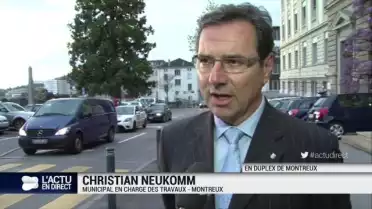 L&#039;Avenue de Belmont, à Montreux, en travaux dès la mi-mai