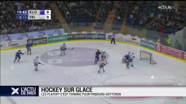 Les playoff c&#039;est terminé pour Fribourg-Gottéron