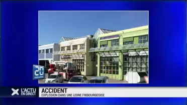 Explosion dans une usine fribourgeoise