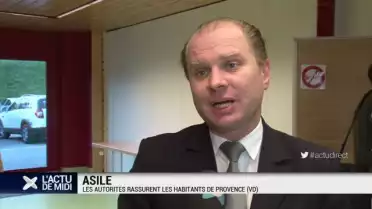 Asile: les autorités rassurent la population de Provence