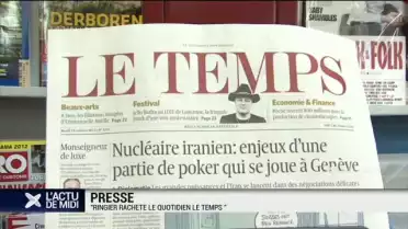 Ringier rachète Le Temps