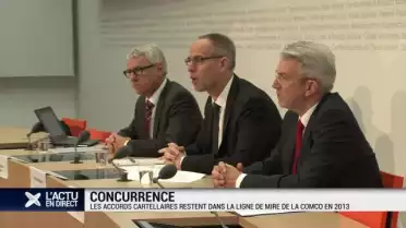 La Comco poursuit sa lutte contre les cartels