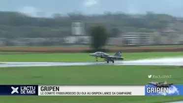 Le comité fribourgeois du OUI aux Gripen lance sa campagne