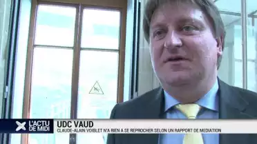 L&#039;UDC Claude-Alain Voiblet &quot;n&#039;a rien à se repprocher&quot;