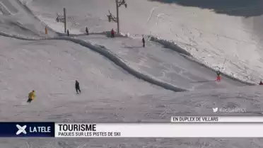 Sur les pistes de ski pour les Fêtes de Pâques