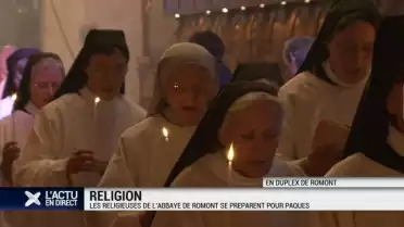 Les soeurs de Romont se préparent pour Pâques