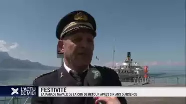 La parade navale de la CGN de retour après six ans d&#039;absence