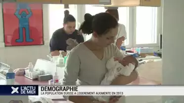 La population suisse a légèrement augmenté en 2013