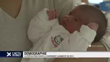 La population suisse a légèrement augmenté en 2013