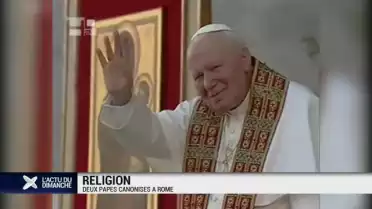 Jean XXIII et Jean-Paul II sont désormais des saints