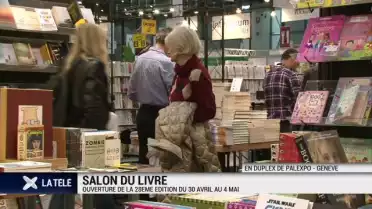 Ouverture de la 28e édition du salon du livre à Genève
