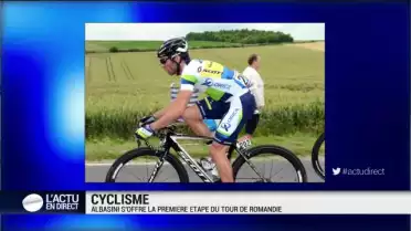Albasini s&#039;offre la 1ère étape du Tour de Romandie