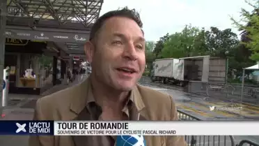 Souvenirs de victoire pour le cycliste Pascal Richard