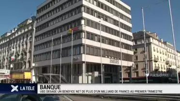 UBS dégage un bénéfice net de plus d&#039;un milliard de francs