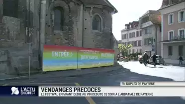 Le festival Vendanges Précoces débute ce soir à Payerne