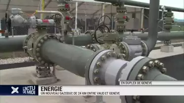 Un nouveau gazoduc de 24km entre Vaud et Genève