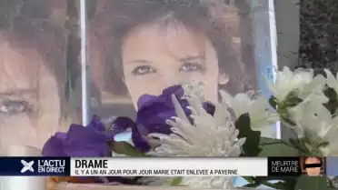 Marie: un an après l'heure est au recueillement