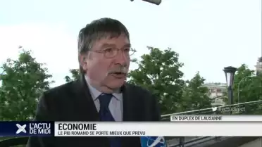 Le PIB romand se porte mieux que prévu