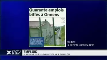 Plan social pour les employés de DHL à Onnens (VD)