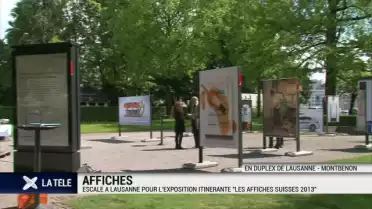 &quot;Les Affiches suisses de l&#039;année 2013&quot; exposées à Lausanne