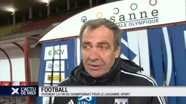 Le Lausanne-Sport perd son dernier match à la Pontaise