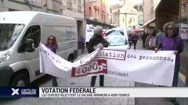 Les Suisses rejettent le salaire minimum