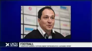 Le Lausanne-Sport a un nouvel entraîneur
