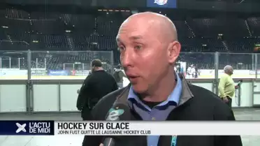 John Fust quitte le Lausanne HC
