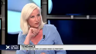 Mode bleue printanière