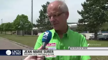 La place d armes de Bière accueillera 9000 gymnastes