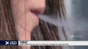Feu vert à la vente de e-cigarette avec nicotine