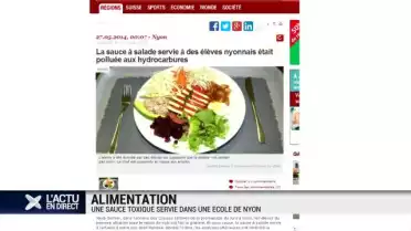 Une sauce toxique servie dans une école de Nyon
