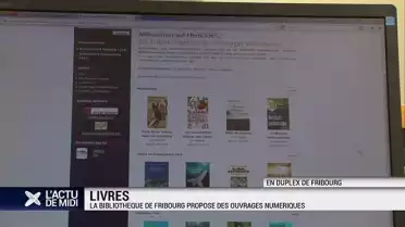 Des ebooks en prêt à la BCU de Fribourg dès lundi