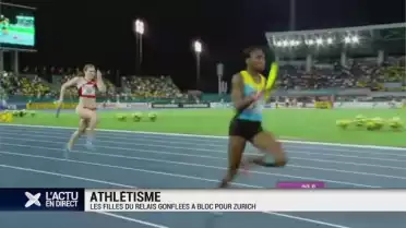 Les filles du relais gonflées à bloc pour Zurich